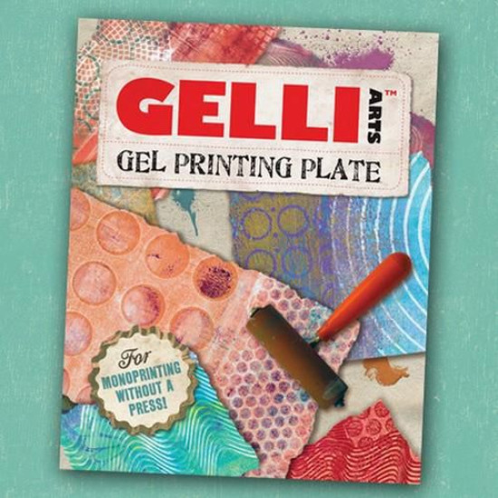  4 Round Gel Printing Plate