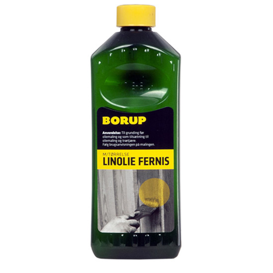Borup Linolie Fernis m/tørrelse - 500ml