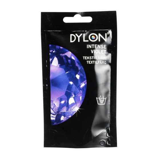 Dylon tekstilfarve håndvask Intense Violet 50 g.