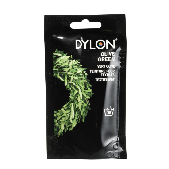 Dylon tekstilfarve håndvask Olive Green 50 g.