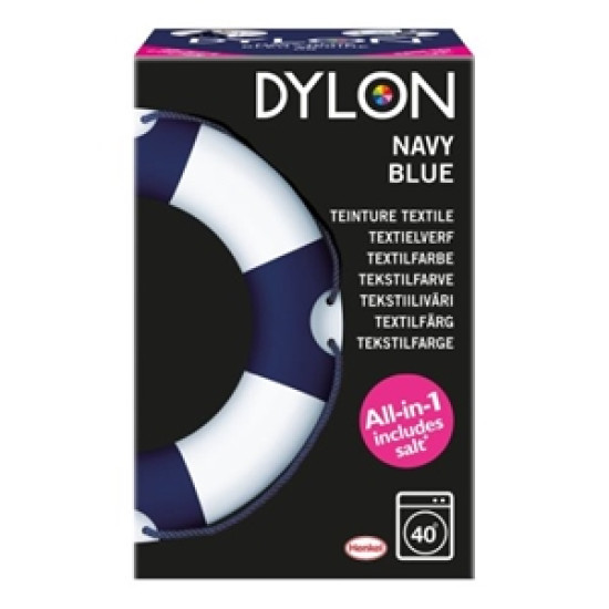 Dylon tekstilfarve Navy Blue 350 g.
