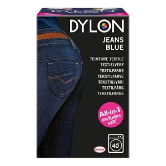 Dylon tekstilfarve Jeans Blue 350 g.