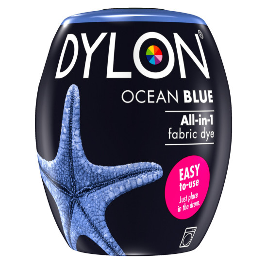Dylon tekstilfarve Ocean blue 350 g.
