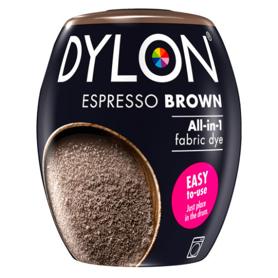 Dylon Tekstilfarve Espresso Brown 350 g.