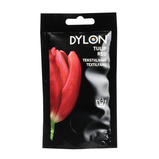 Dylon tekstilfarve håndvask Tulip Red 50 g.