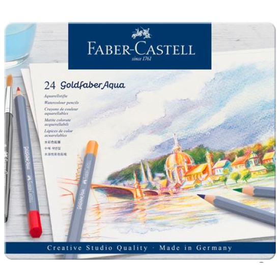 Faber Castell Goldfaber Aqua 24 stk.