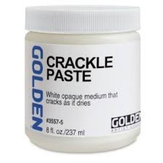 Golden Crackle paste 237 ml.