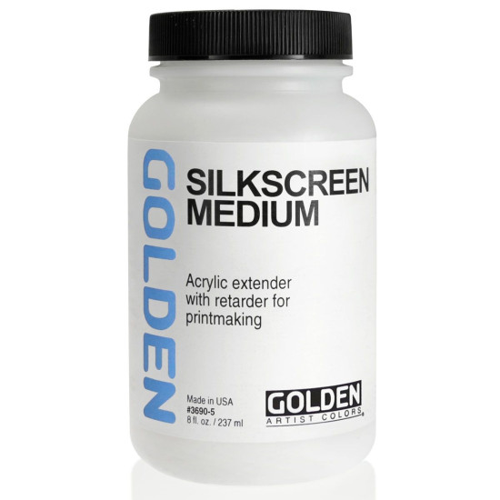 Golden Silkscreen Medium 237 ml.