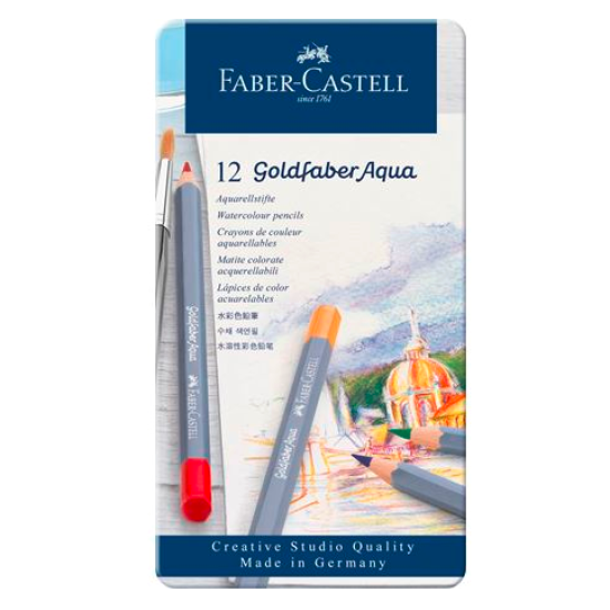 Faber Castell Goldfaber Aqua 12 stk.