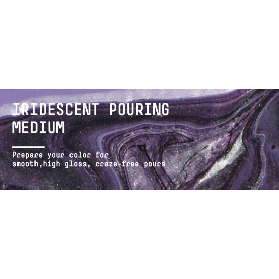 Liquitex Iridescent Pouring Medium 473 ml.