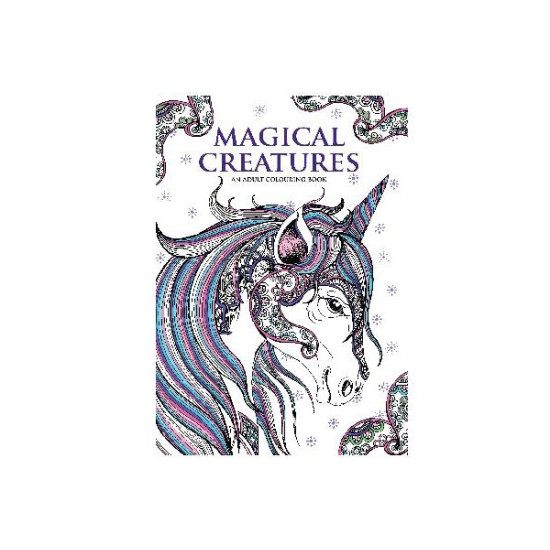 Malebog Magical Creatures A4 32 sider