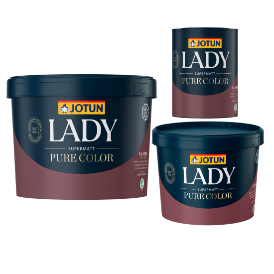 LADY Pure Color Vægmaling Supermat 01