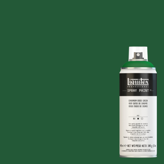 Liquitex Akryl Spraymaling 166 Chromium Oxide Green 400 ml.