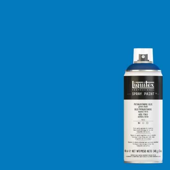 Liquitex Akryl Spraymaling 316 Phthalo Blue - Green Shade 400 ml.