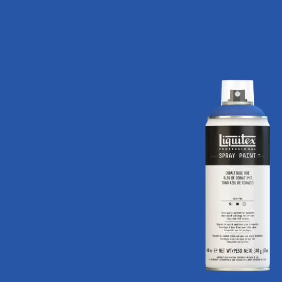 Liquitex Akryl Spraymaling 381 Cobalt Blue Hue 400 ml.