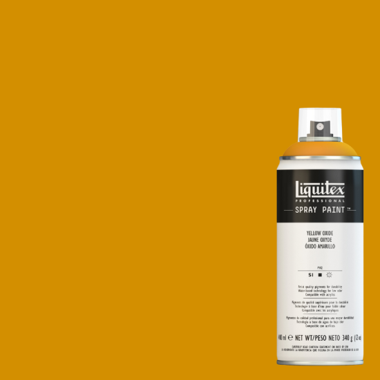 Liquitex Akryl Spraymaling 416 Yellow Oxide 400 ml.
