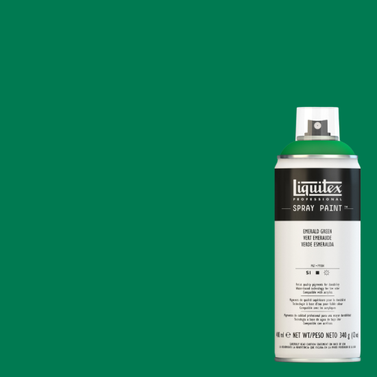 Liquitex Akryl Spraymaling 450 Emerald Green 400 ml.