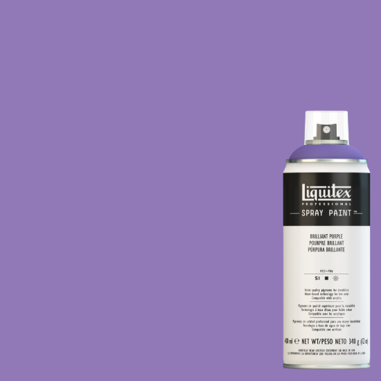 Liquitex Akryl Spraymaling 590 Brilliant Purple 400 ml.