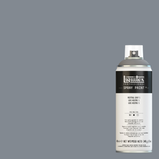 Liquitex Akryl Spraymaling 599 Neutral Grey 5 400 ml.