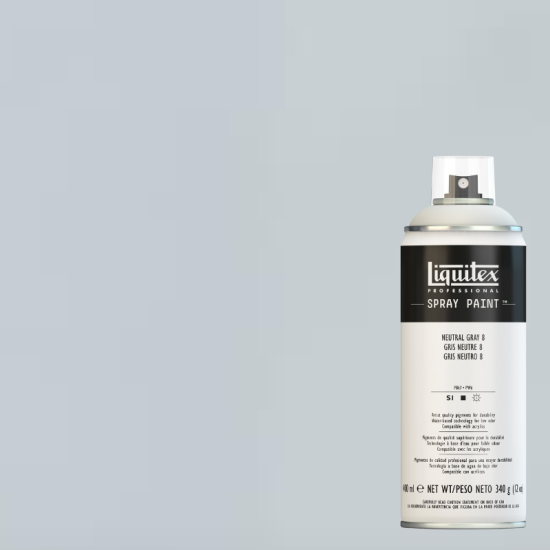 Liquitex Akryl Spraymaling 599 Neutral Grey 8 400 ml.