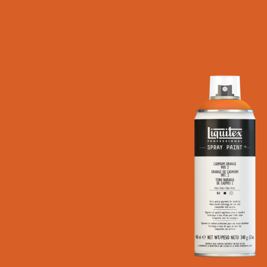 Liquitex Akryl Spraymaling 720 Cadmium Orange Hue 2 400 ml.