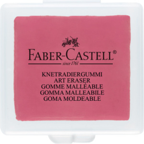 Faber castell Knetgummi RØD