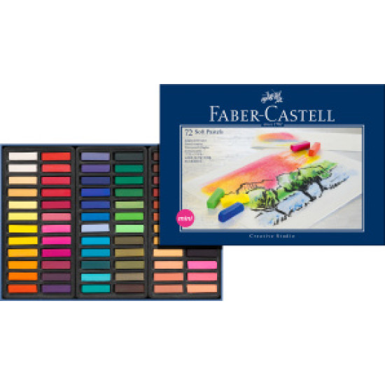 Faber castell Bløde pastelkridt 72 stk. (mini)