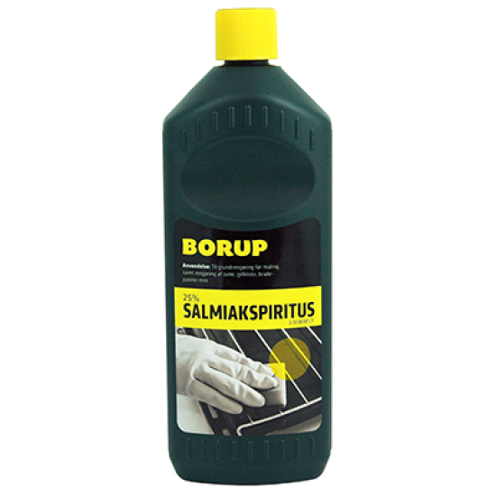 Borup 3-Dobbelt Salmiak Spiritus 500 ml.
