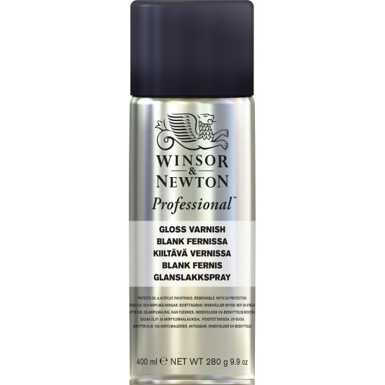 Winsor & Newton Spray Gloss Varnish 400 ml.