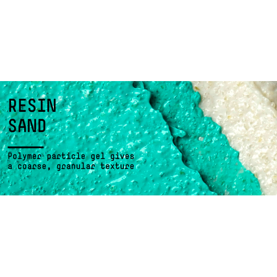 Liquitex Resin Sand Texture gel 237 ml.