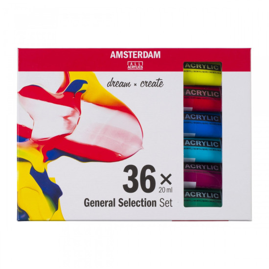 Amsterdam Standard Acrylics General Selection Set 36×20 ml.